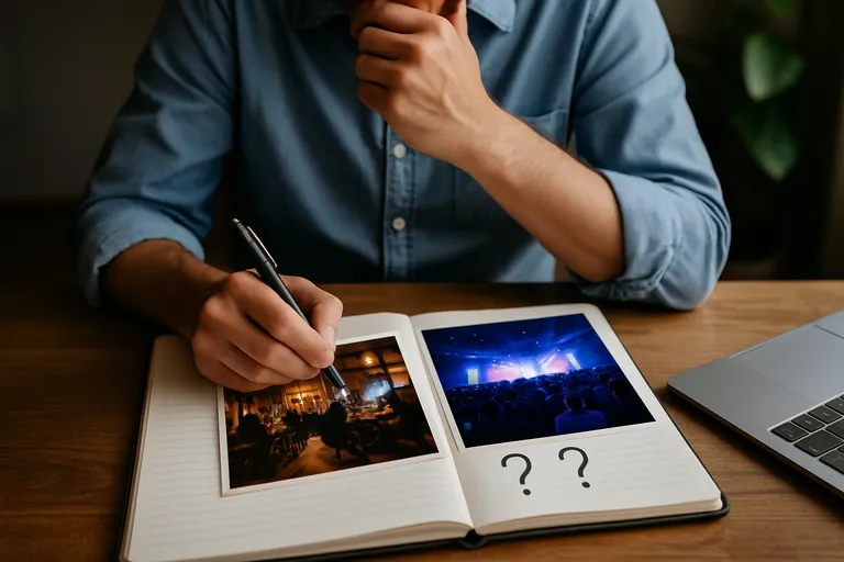 Wat zijn jouw specifieke evenementbehoeften?